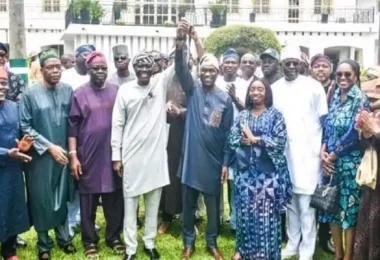 Sanwo Olu and Hamzat