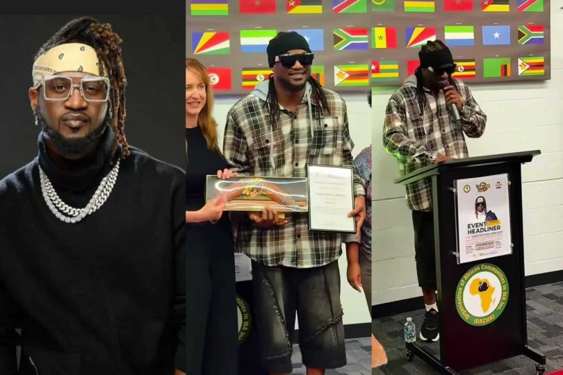 Singer Paul Okoye honored with Certificate of Recognition in Australia Kemi Filani blog