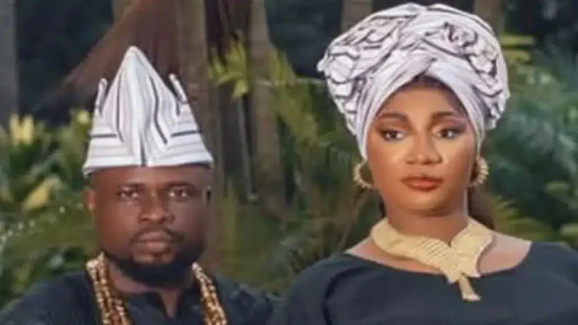 Sisi Alagbo and husband