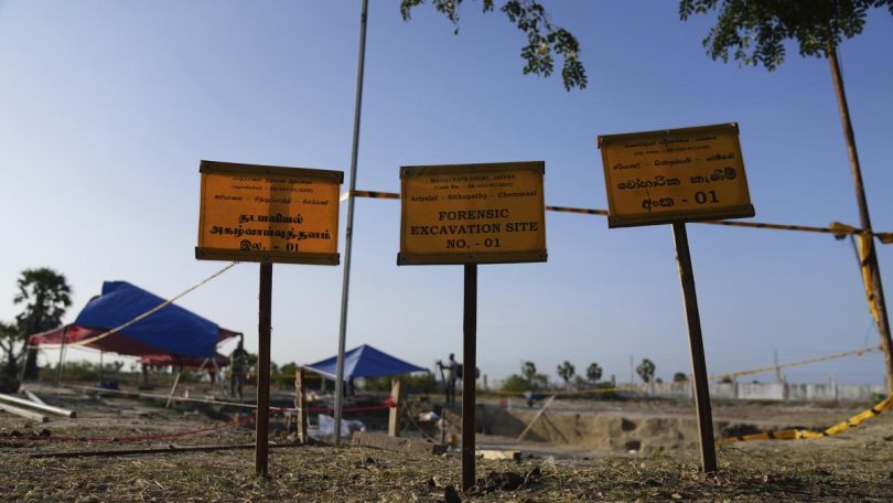 Sri Lanka Mass Grave 75064