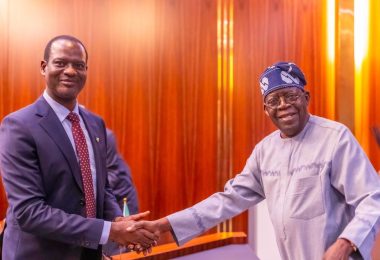 Taiwo Oyedele and Tinubu 1