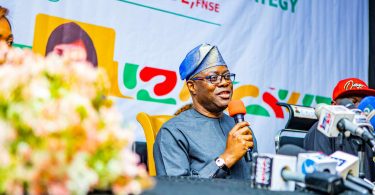 The Governor of Oyo State Seyi Makinde