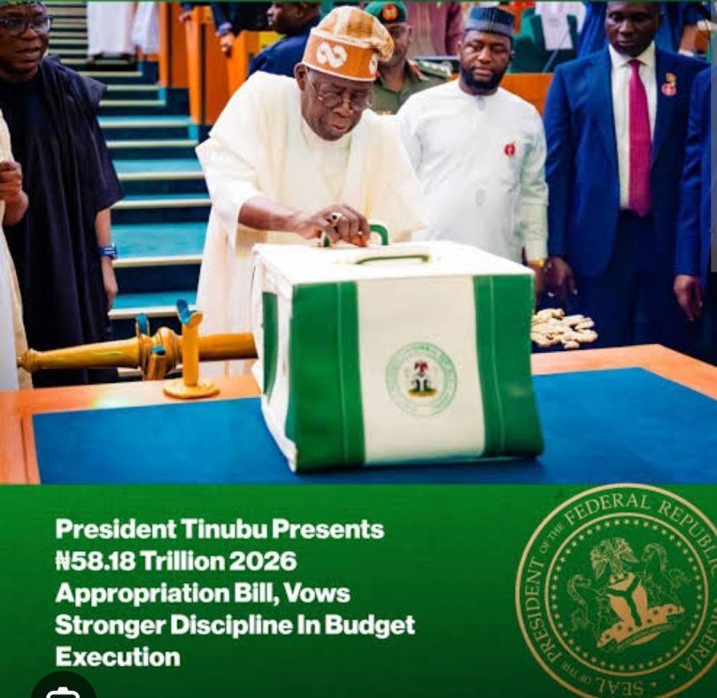 Tinubu 2026 Budget presentation