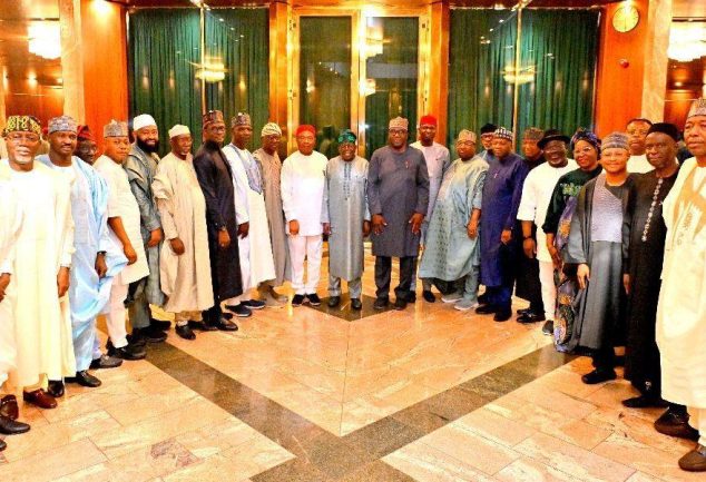 Tinubu and APC governors