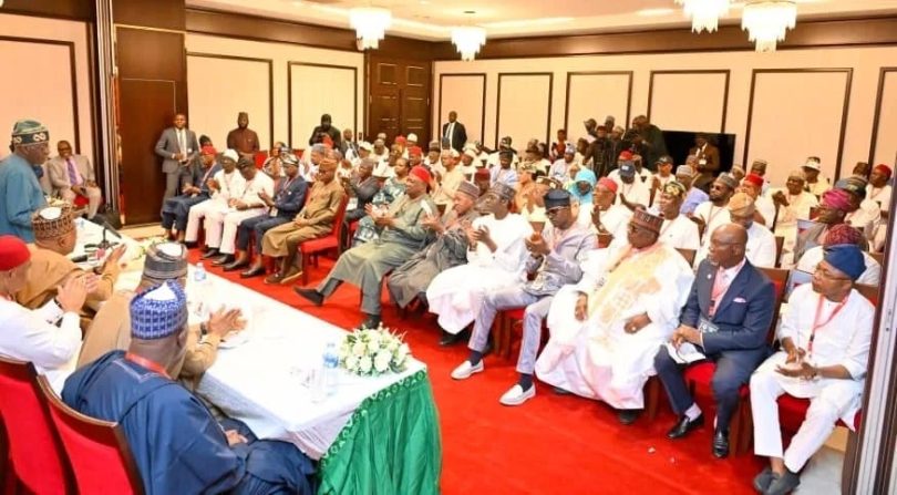 Tinubu and State Governors RHA