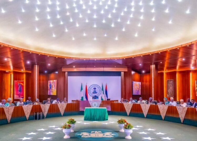 Tinubu in FEC meeting 750x536 1