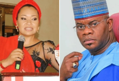 Yahaya Bello and Natasha Akpoti 1024x576