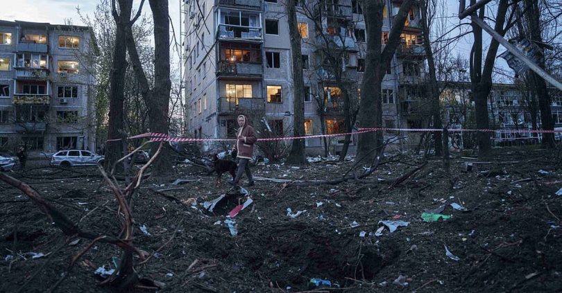 at least 16 people killed after russia launches barrage of missiles and drones