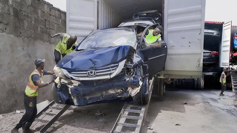 import accidented cars nigeria