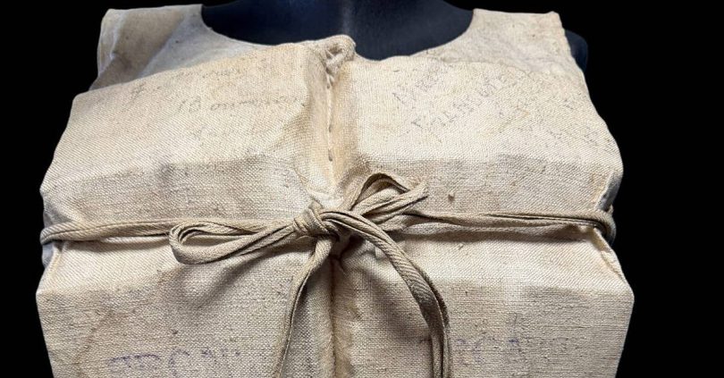 life jacket used by titanic survivor sells for 770 000 at auction