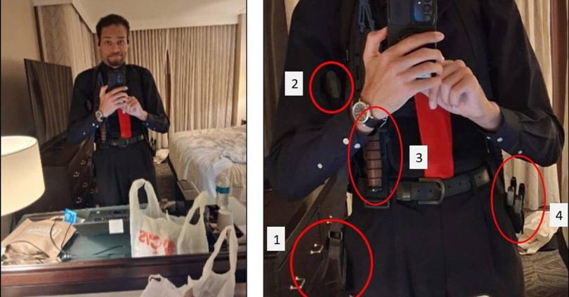 man accused of trying to kill trump took photo with knife in hotel authorities