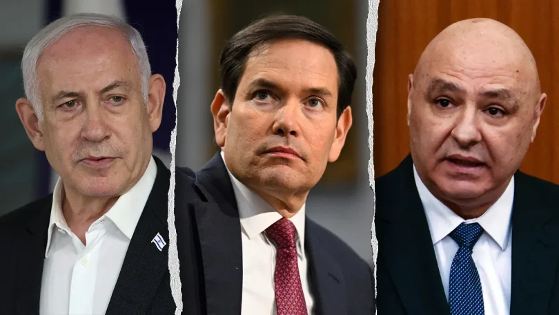 netanyahu rubio aoun