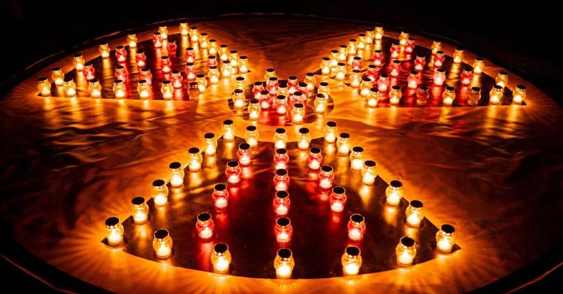 residents of ukrainian city mark 40 years since chernobyl disaster