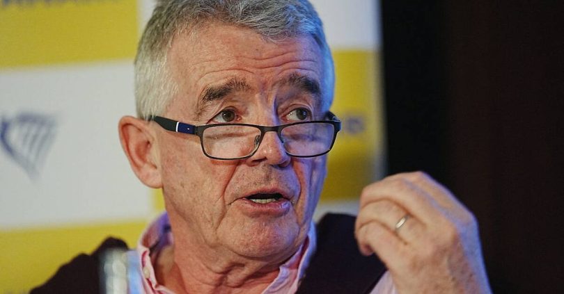 ryanair average fares may not grow this year o leary warns