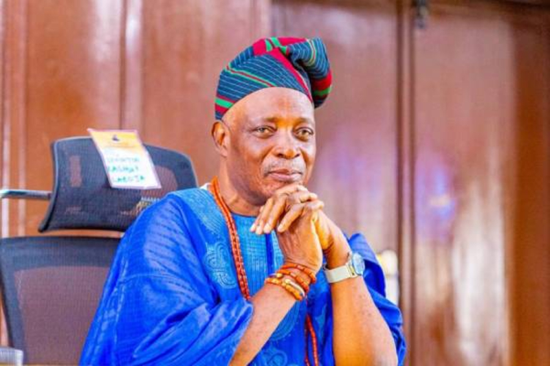 the Olubadan of Ibadanland Oba Rashidi Adewolu Ladoja