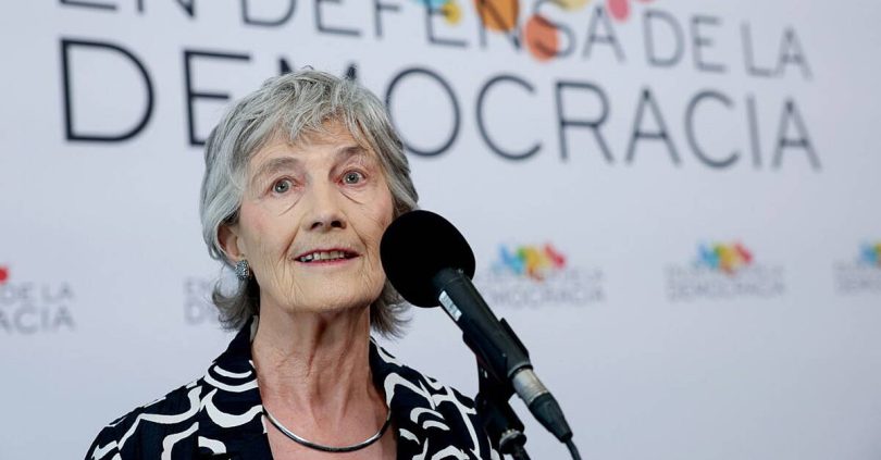 we must all work together to protect democracy says catherine connolly