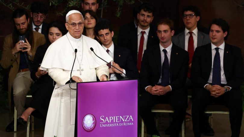 2026 05 14T094037Z 17937105 RC2X8LADLNZ5 RTRMADP 3 POPE ITALY UNIVERSITY