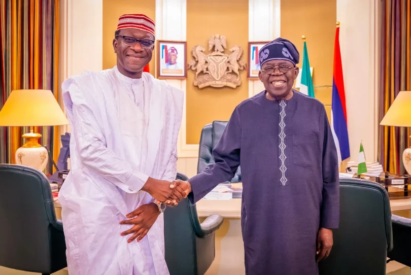 Abdulmumin Jibrin and Bola Tinubu
