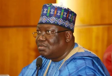 Ahmed Lawan sad
