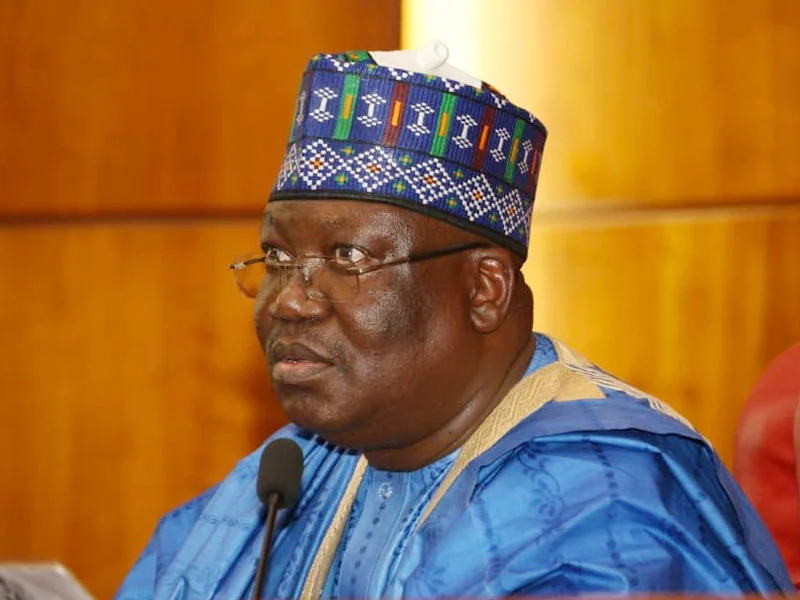 Ahmed Lawan sad