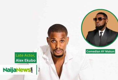 Alex Ekubo and AY Makun
