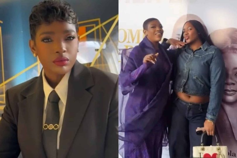 Annie Idibia pride ok daughter over acting skills