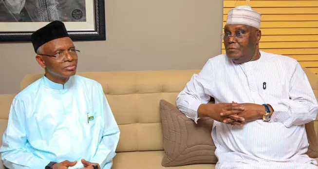 Atiku Abubakar and Nasir El Rufai