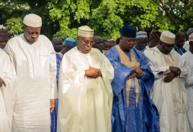 Atiku Abuja Eid Prayers 2