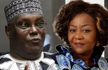 Atiku and Lauretta Onochie