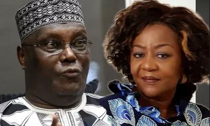 Atiku and Lauretta Onochie