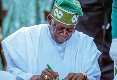 Bola Tinubu Sign