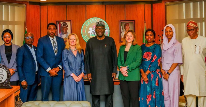 British Envoy with Kwara State Governor Abdulramah
