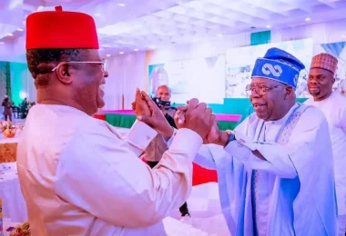 David Umahi and PresidentBola Tinubu