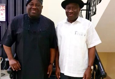 Dele Momodu and Goodluck Jonathan