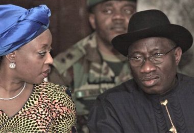 Diezani Allison Madueke and Goodluck Jonathan