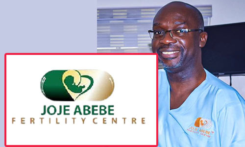 Dr. John Onuwabhagbe Abebe and his facility Joje Abebe Fertility Centre Limited