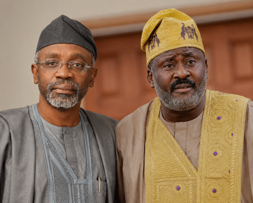 Femi Gbajabiamila and Desmond Elliott