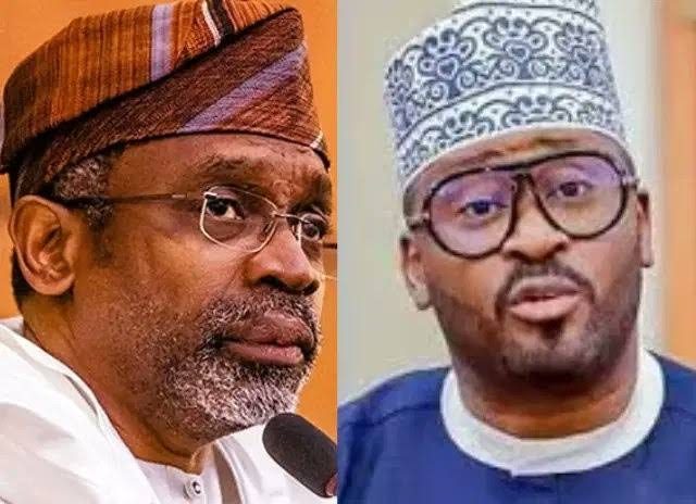 Femi Gbajabiamila and Desmond Elliott
