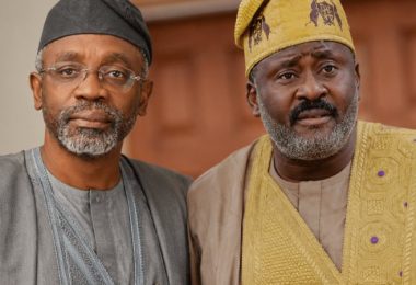 Femi Gbajabiamila and Desmond Elliott 1