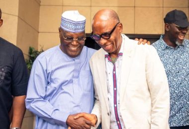 Former Vice President Atiku Abubakar and Ex Minister Rotimi Amaechi