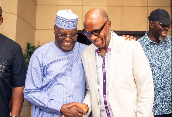 Former Vice President Atiku Abubakar and Ex Minister Rotimi Amaechi