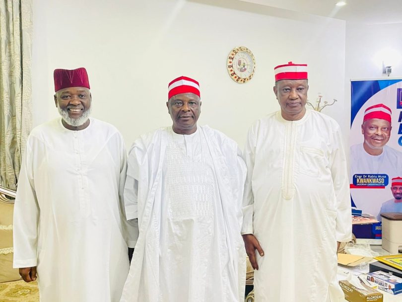 Gawuna Kwankwaso and Comrade Aminu Abdussalam