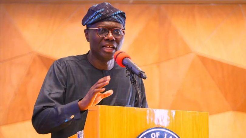 Governor Sanwo olu of Lagos
