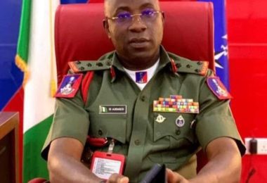 Hassan Ahmed a major general of the Nigerian Army