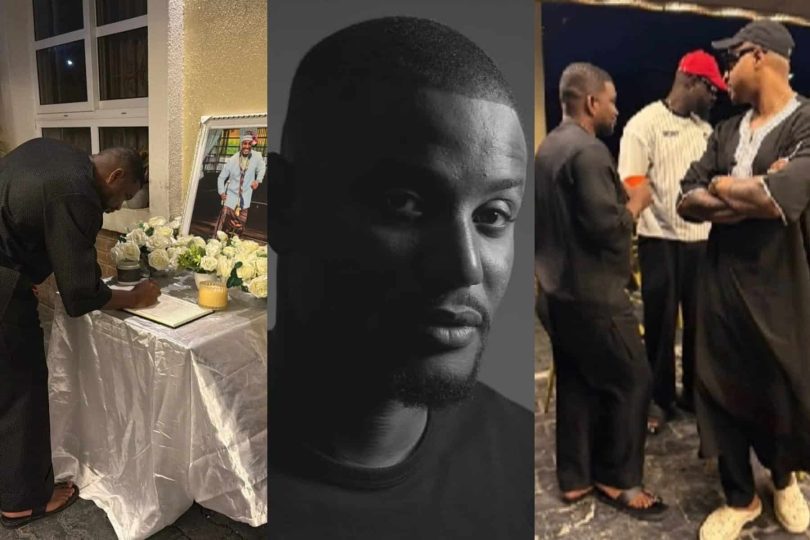 IK Ogbonna spotted as MC Mbakara pay condolence visit