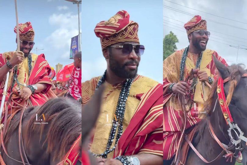 Ibrahim Chatta steals spotlight at Ojude Oba