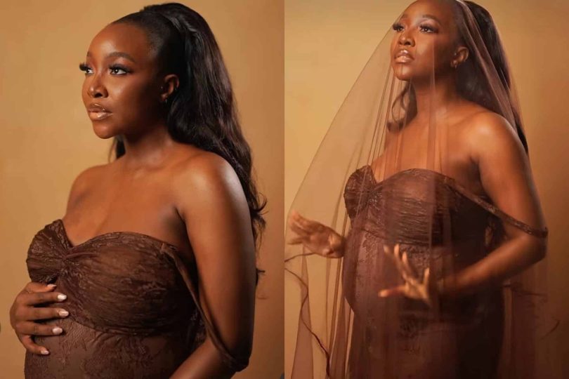 Ini Dima Okojie celebrates herself on Mothers Day
