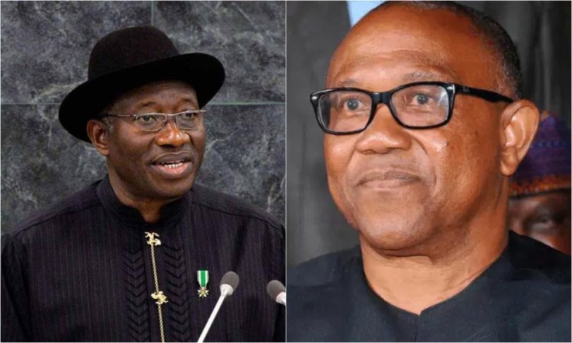 Jonathan ebele and Peter Obi