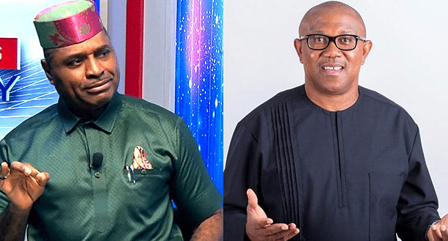 Kenneth Okonkwo and Peter Obi