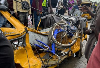 Lagos Tricycle Accident